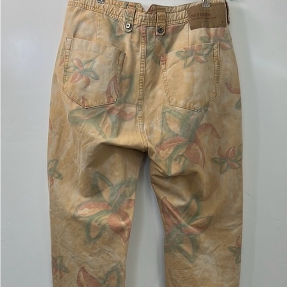 One Teaspoon tropical Safari Pants, size 30 drawstring waist, tapered leg - Picture 9 of 9
